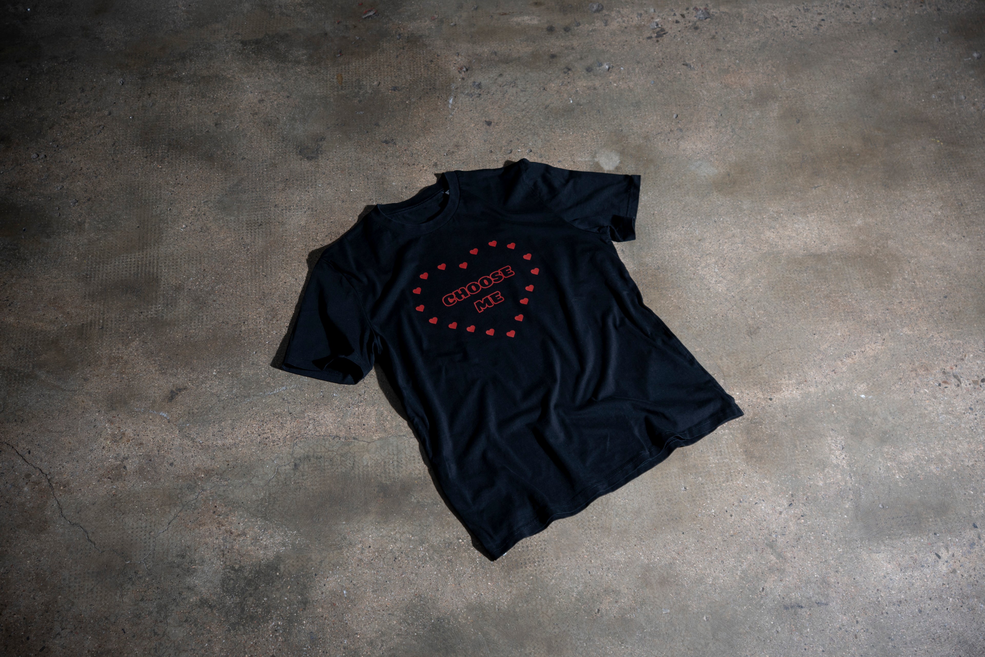 CAMISETA CHOOSE ME BLACK